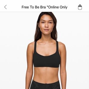 Lululemon free to be bra. Size 6